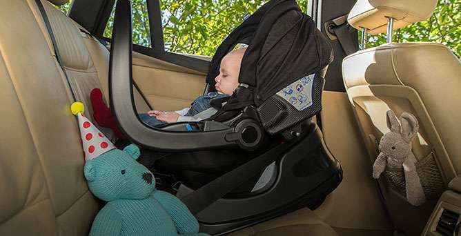 Consejos de asientos de auto para que el viaje del bebé sea más seguro